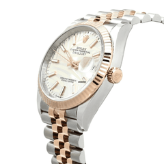 Datejust 36 126231 Silver Palm Jubilee Watches Rolex 