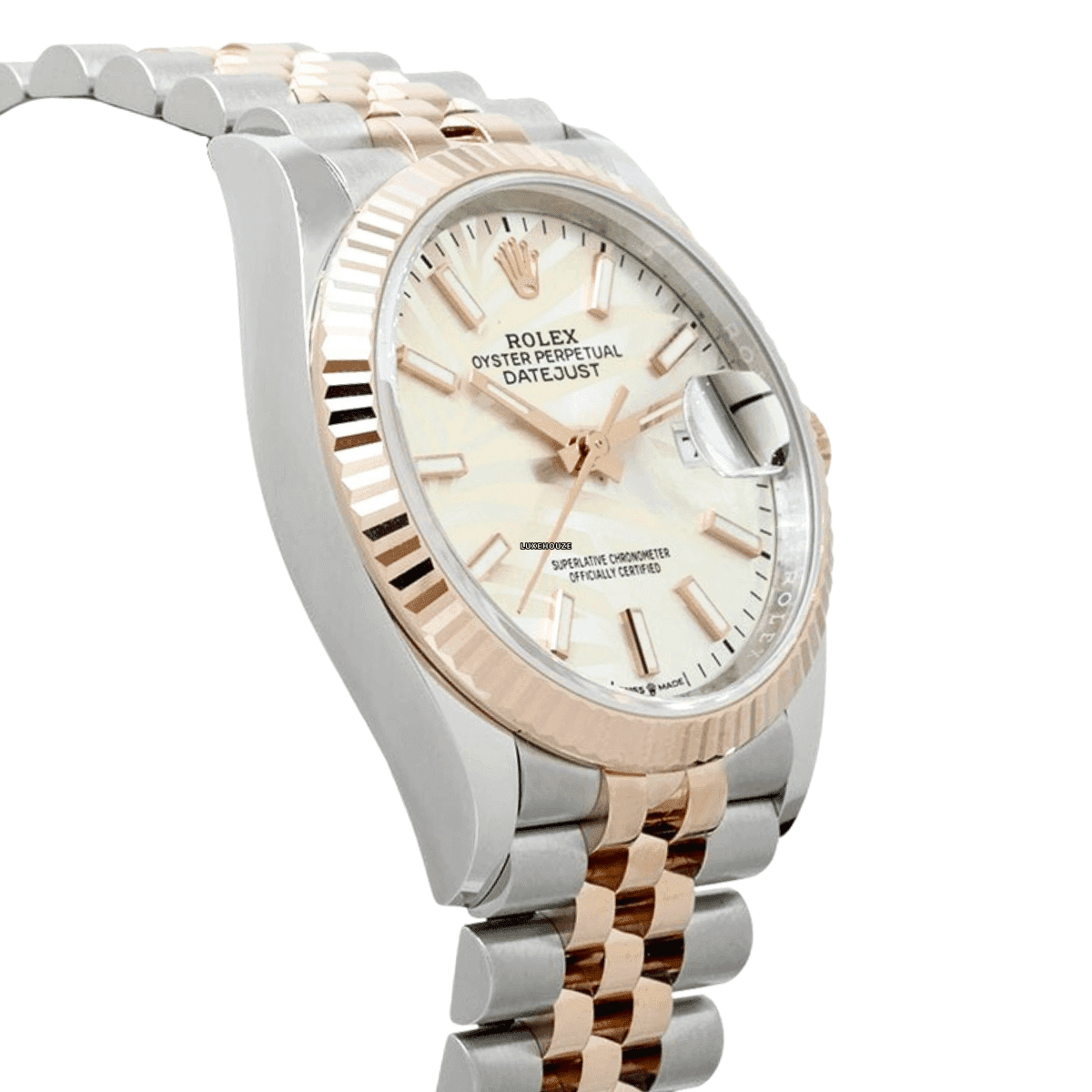 Datejust 36 126231 Silver Palm Jubilee Watches Rolex 
