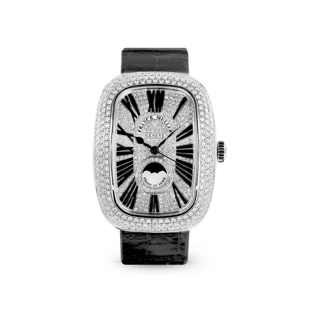 Franck Muller Galet 3002 Moonphase M QZ R AC Black Numbers