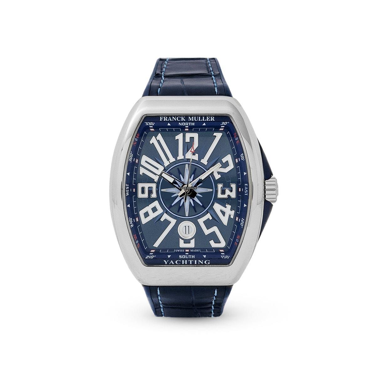 Franck Muller Vanguard V 41 SC DT YACHTING AC.BL BL.BLC AC Blue