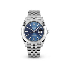 Datejust 41 126300 Blue Index Jubilee Watches Rolex 