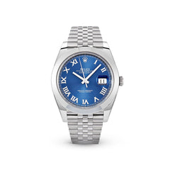 Datejust 41 126300 Blue Roman Jubilee Watches Rolex 