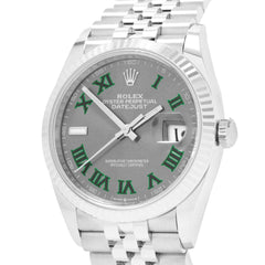 Datejust 36 126234 Wimbledon Roman Jubilee Watches Rolex 