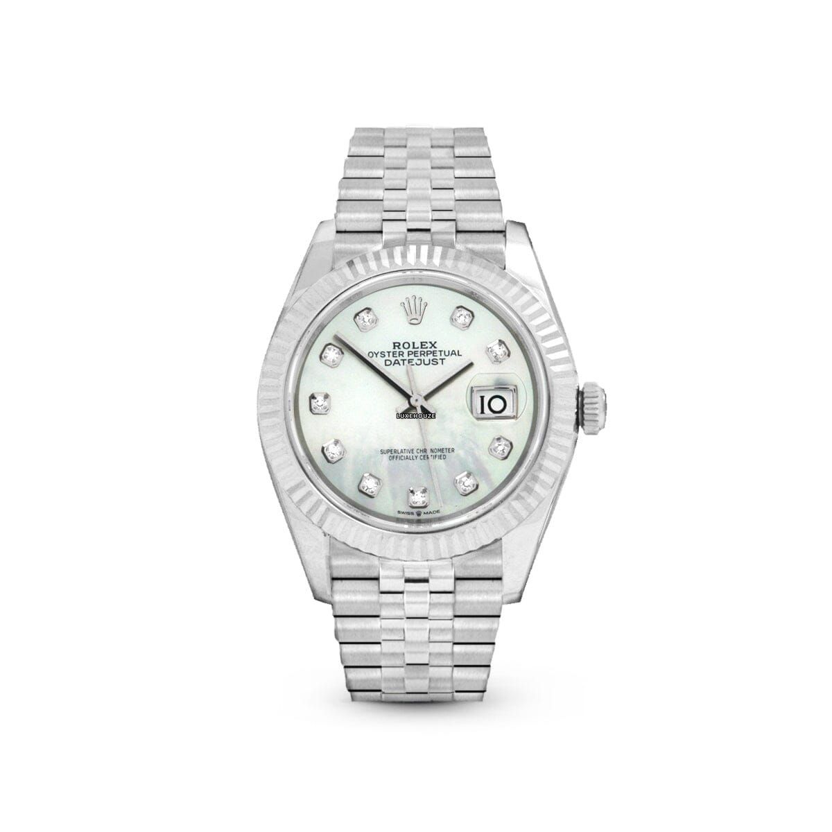 Datejust 36 126234NG White MOP Jubilee Watches Rolex 