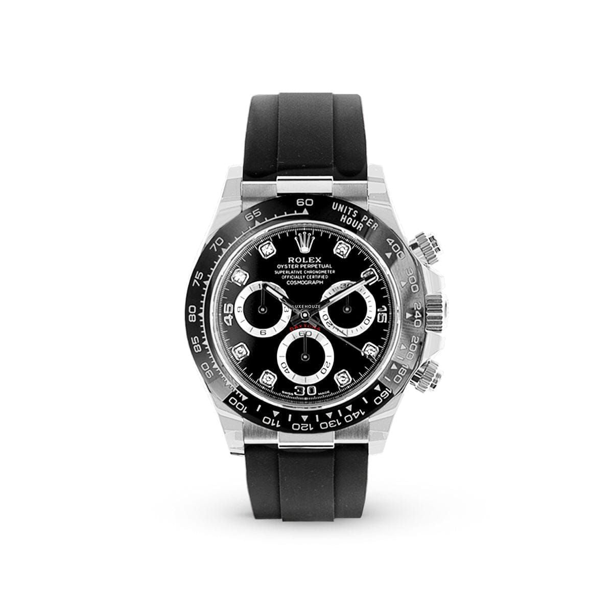 Daytona 116519LN Black Diamonds Watches Rolex 