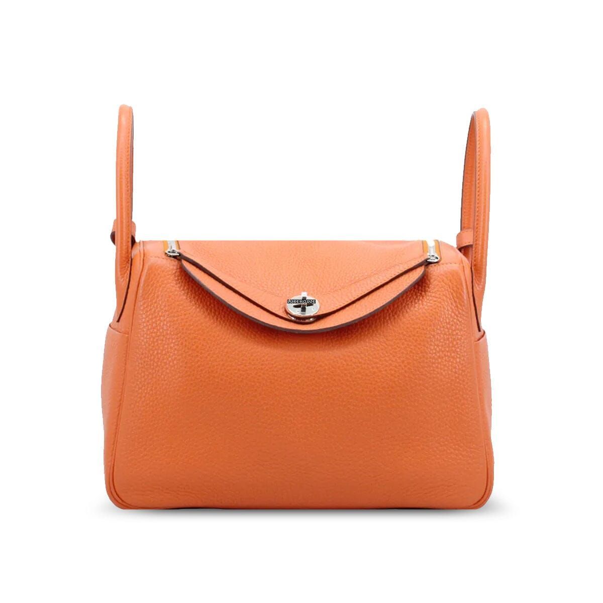 Lindy 30 Taurillon Clemence 9J Feu PHW T Handbags Hermes 