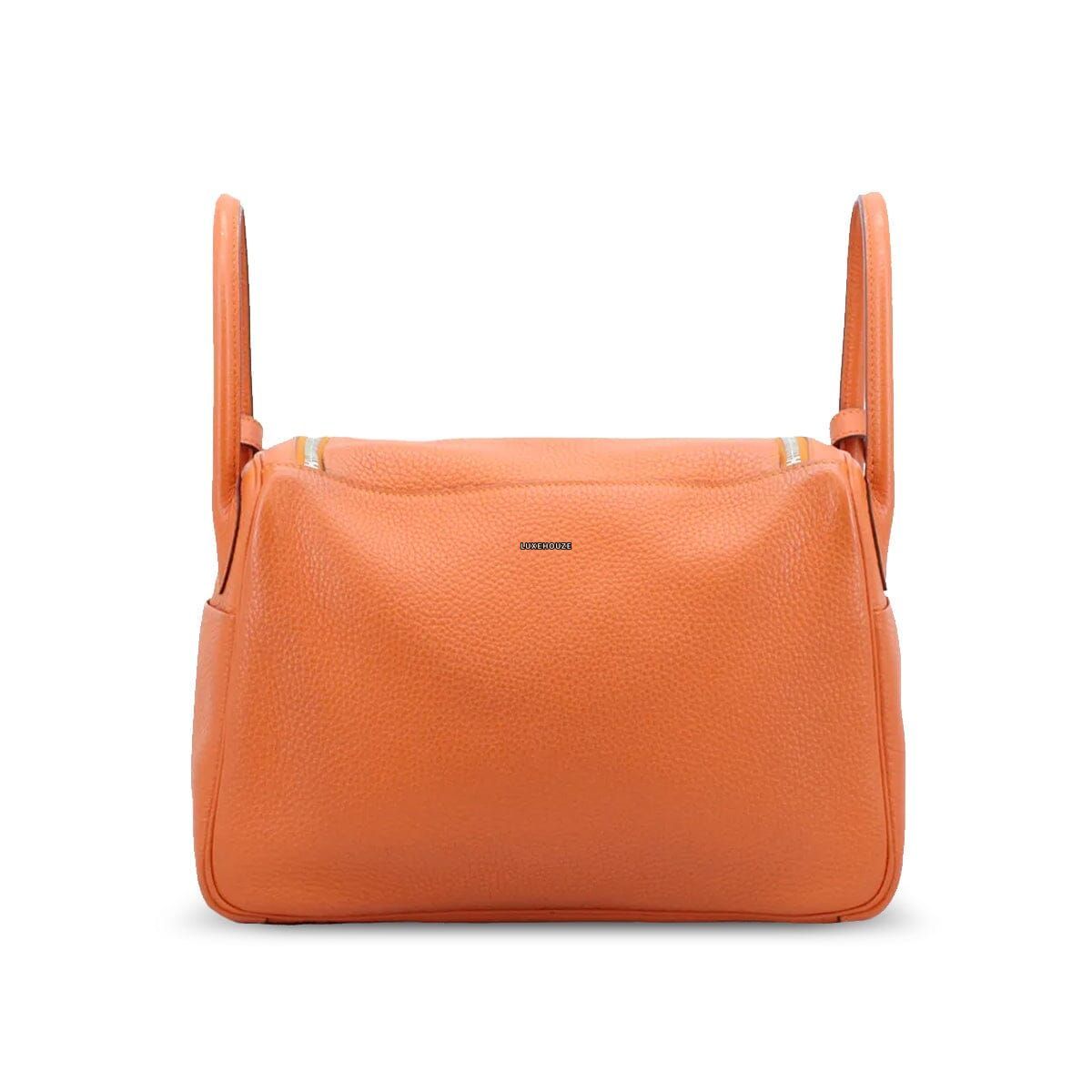 Lindy 30 Taurillon Clemence 9J Feu PHW T Handbags Hermes 