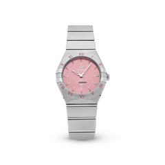 Constellation Quartz 13110286011001 Pink Dial, Bracelet Watches Omega 