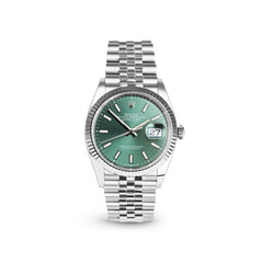Datejust 36 126234 Green Jubilee Watches Rolex 