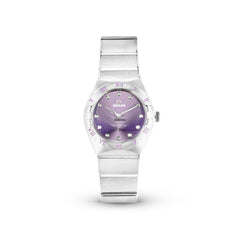 Constellation Quartz 13110286060002 Purple Dial, Bracelet Watches Omega 