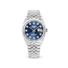 Datejust 36 126234G Blue Motif Jubilee Watches Rolex