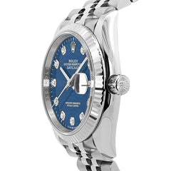 Datejust 36 126234G Blue Motif Jubilee Watches Rolex 