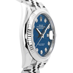 Datejust 36 126234G Blue Motif Jubilee Watches Rolex 