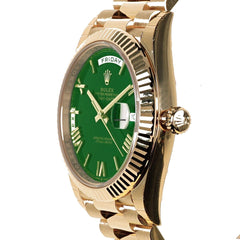 Day-Date 40 228238 Green Roman Watches Rolex 