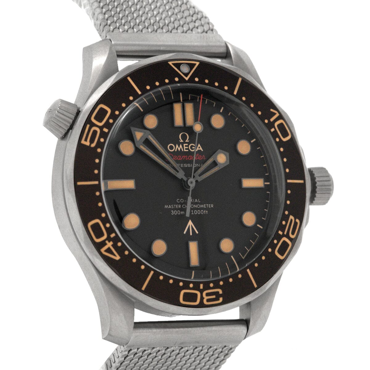 Seamaster Diver 300M 21090422001001 Bracelet, James Bond Edition Brown Watches Omega 