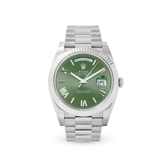 Day-Date 40 228239 Green Roman Watches Rolex 