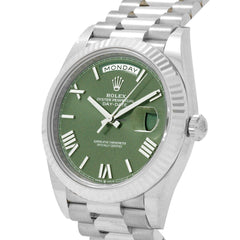 Day-Date 40 228239 Green Roman Watches Rolex 