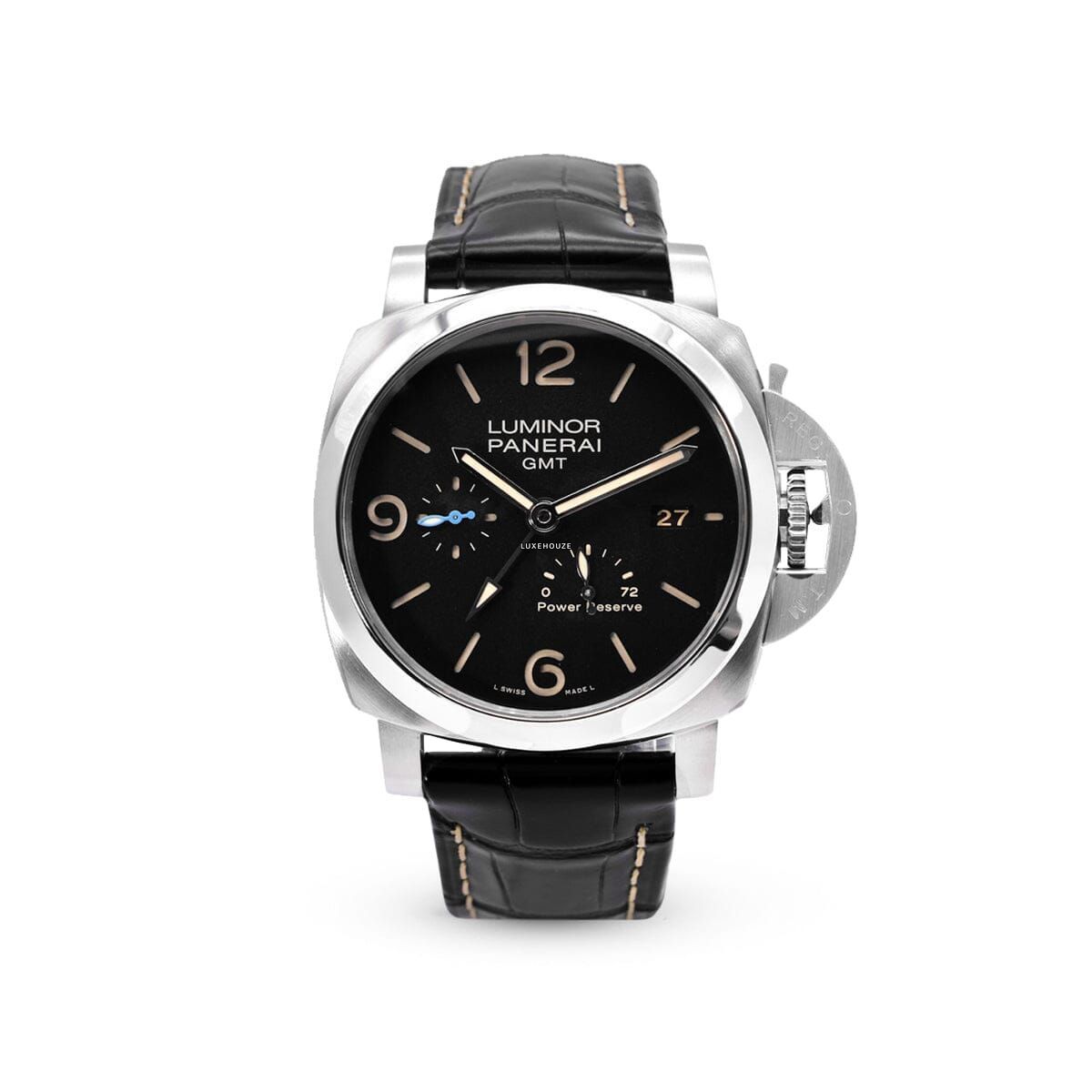 Luminor GMT Power Reserve 44 PAM01321 Black Watches Panerai 