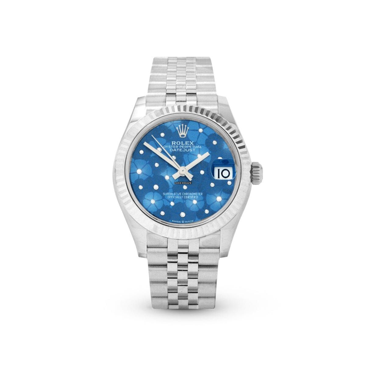 Datejust 31 278274 Blue Floral Jubilee Watches Rolex 
