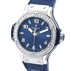 Big Bang Quartz 38 361.SX.7170.LR.1204 Blue Watches Hublot 