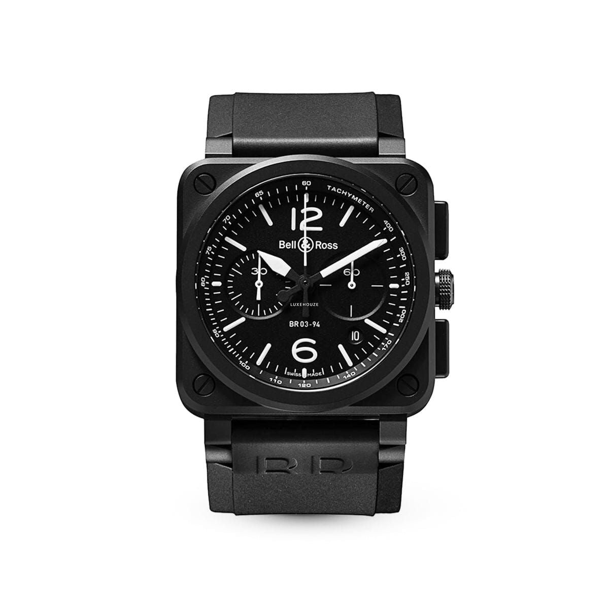 BR03 Chrono BR0394-BL-CE Black Watches Bell & Ross 