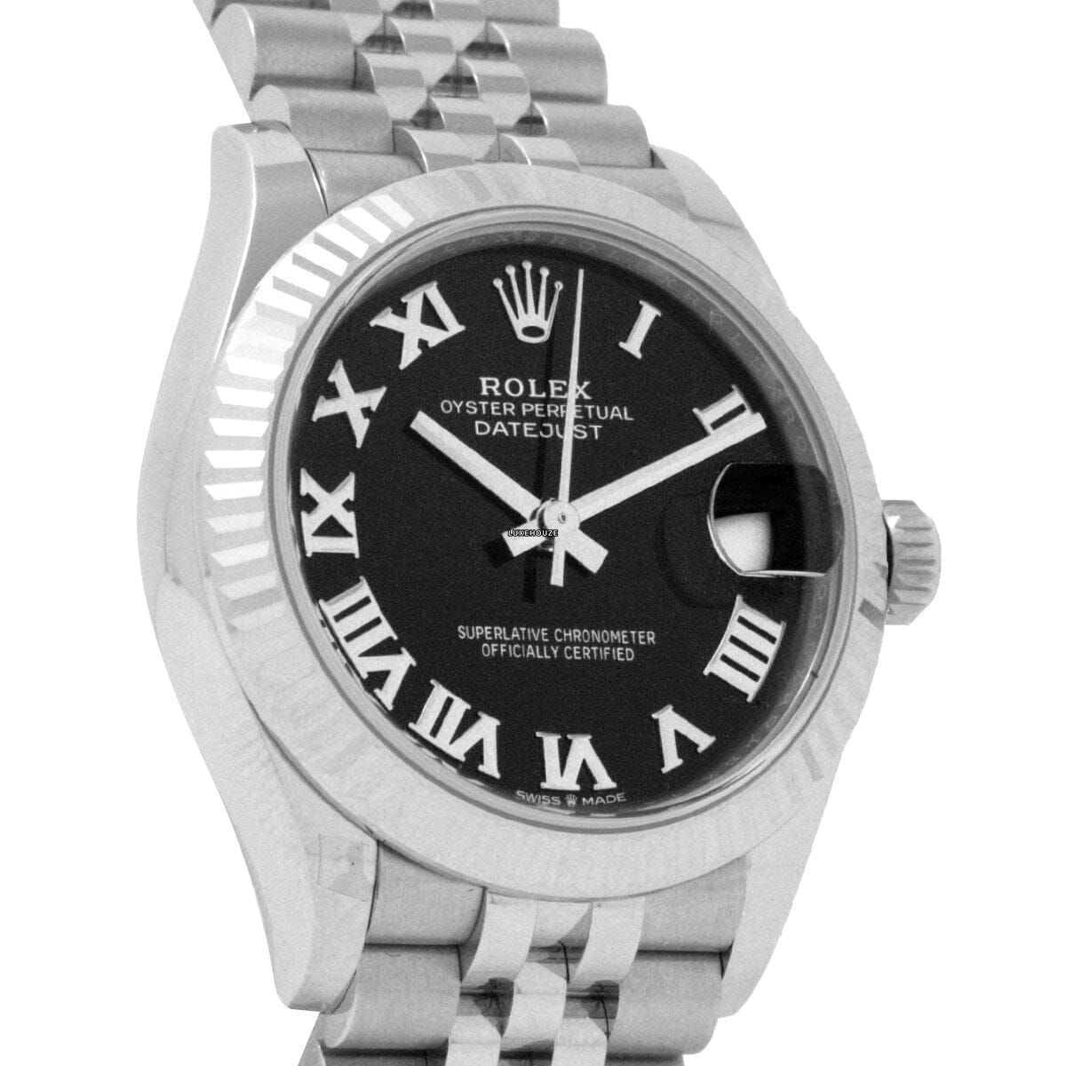 Datejust 31 278274 Black Roman Jubilee Watches Rolex 