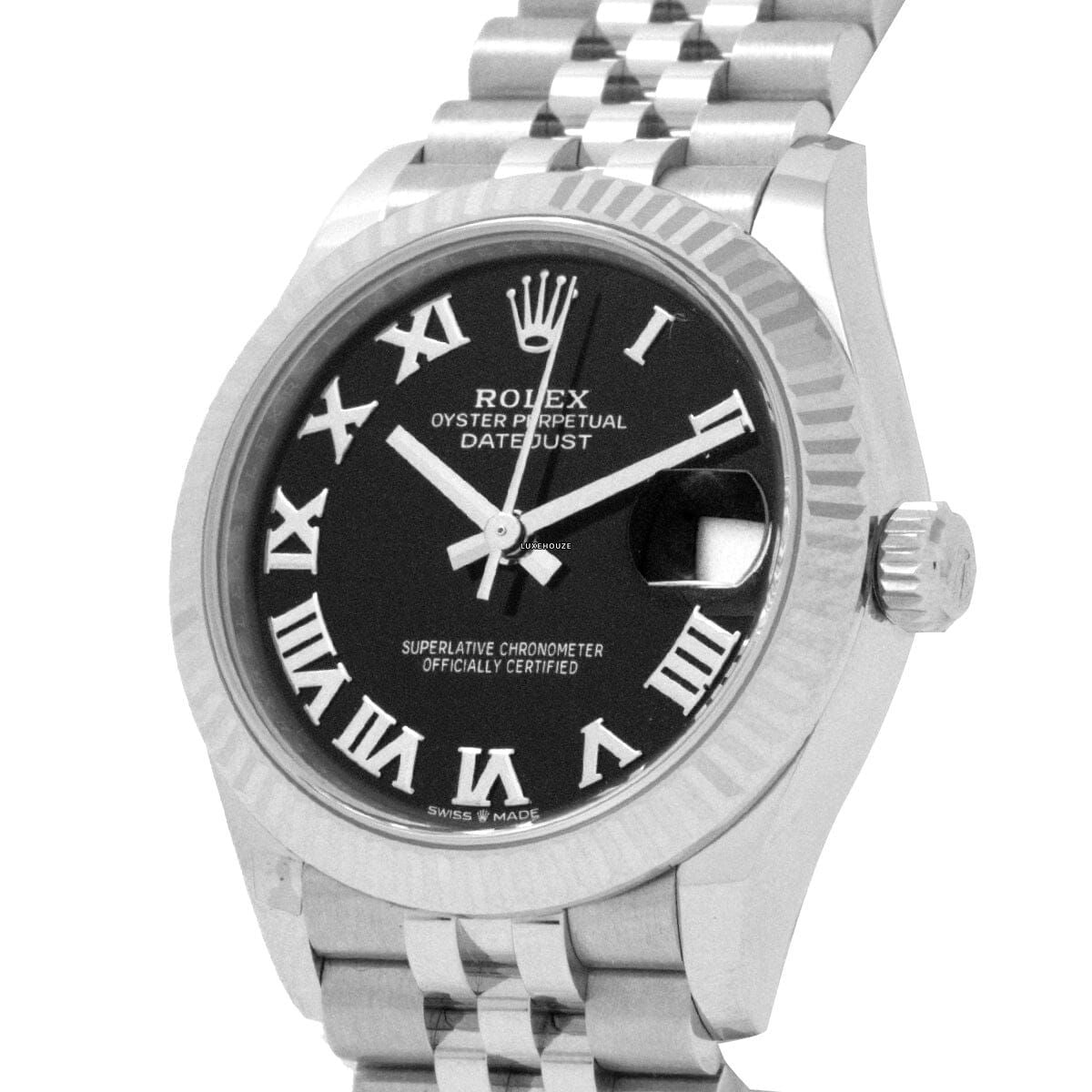 Datejust 31 278274 Black Roman Jubilee Watches Rolex 