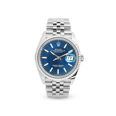 Datejust 36 126234 Blue Index Jubilee Watches Rolex 