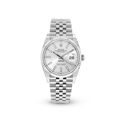 Datejust 36 126234 Silver Jubilee Watches Rolex 