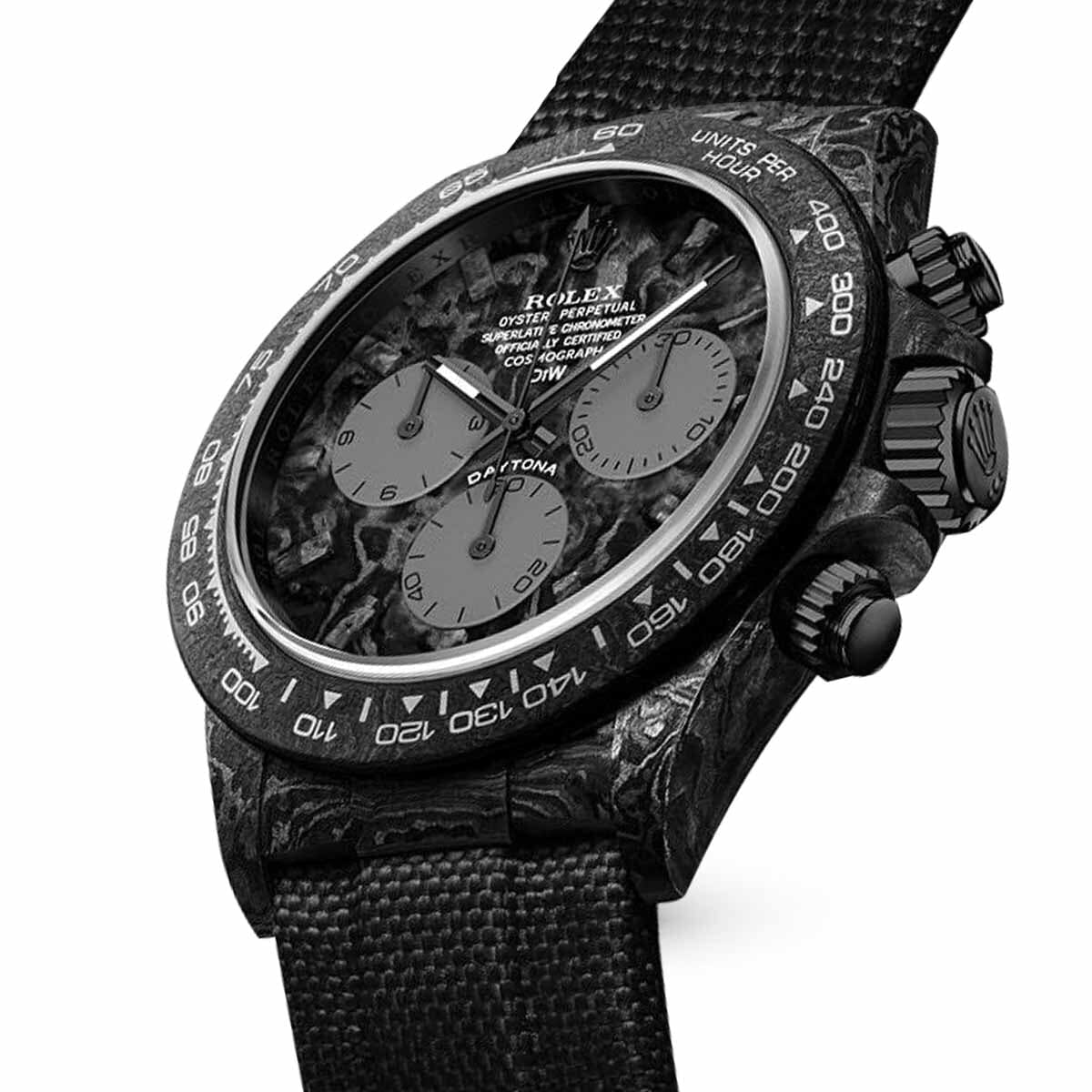 DiW Daytona Graphite Carbon Watches DiW 