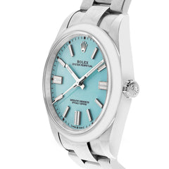 Oyster Perpetual 41 124300 Tiffany Blue Watches Rolex 