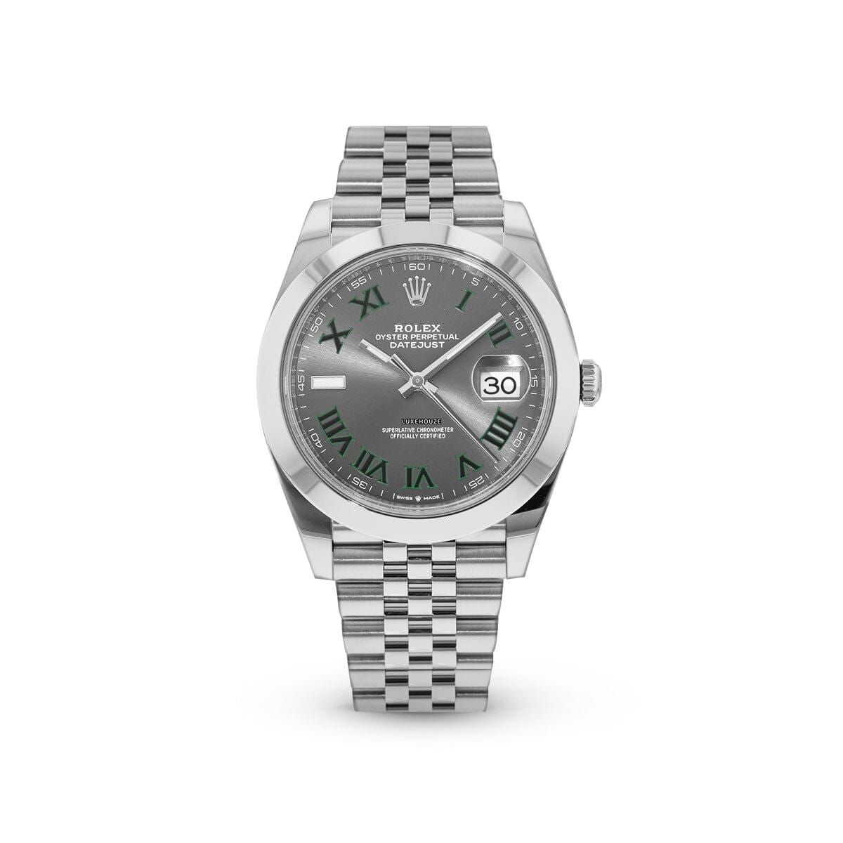 Datejust 41 126300 Wimbledon Roman Jubilee Watches Rolex 