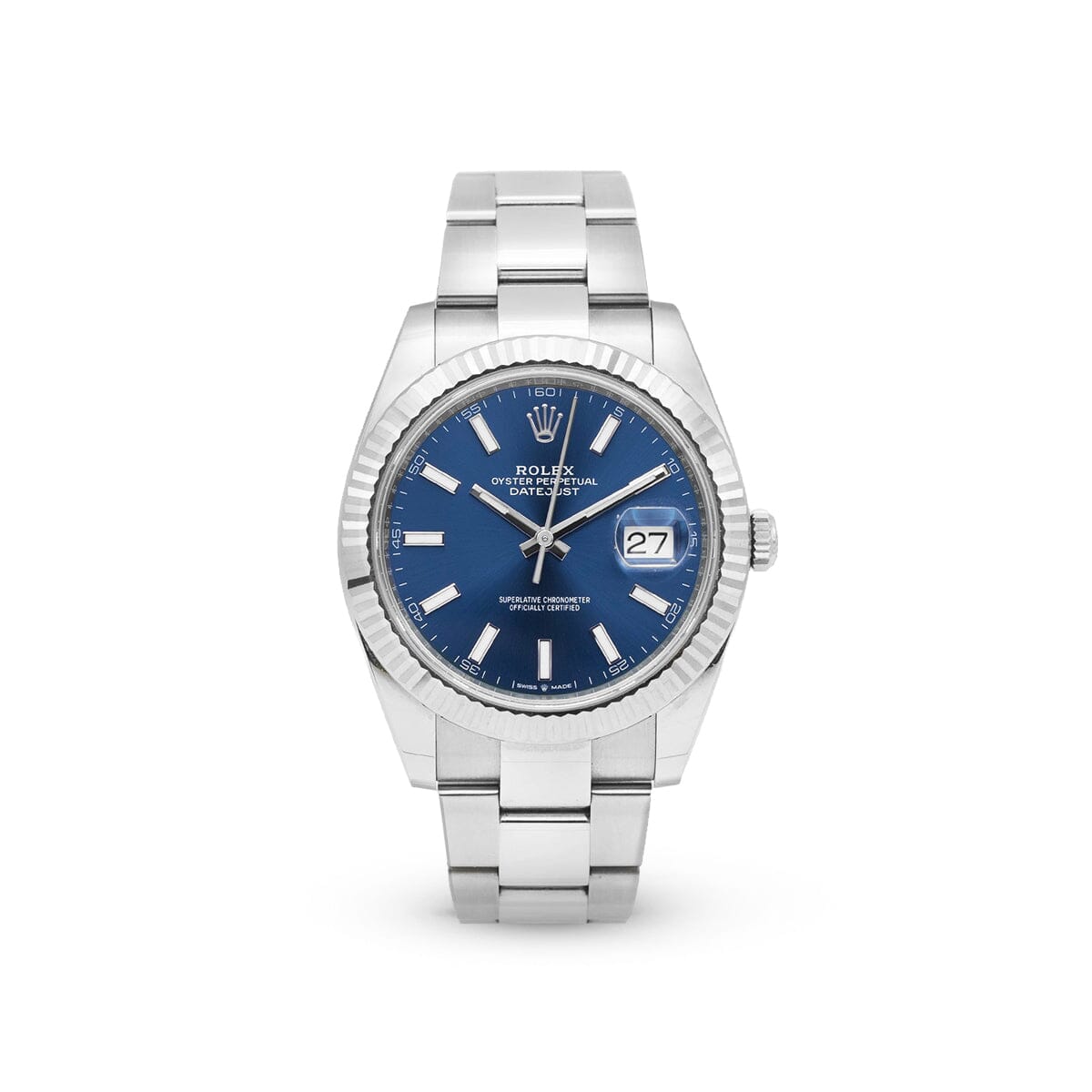 Datejust 41 126334 Blue Index Oyster Watches Rolex 