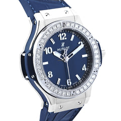 Big Bang Quartz 38 361.SX.7170.LR.1204 Blue Watches Hublot 