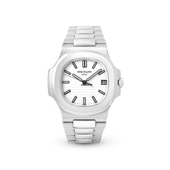 Nautilus 5711/1A White Watches Patek Philippe 