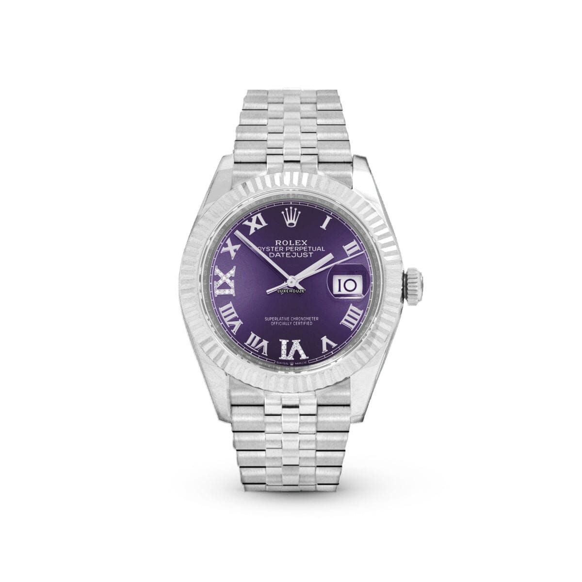 Datejust 36 126234VIIX Purple Jubilee Watches Rolex 