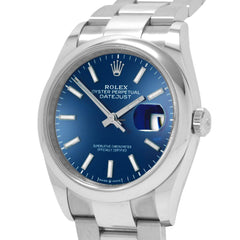 Datejust 36 126200 Blue Oyster Watches Rolex 