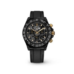 DiW Daytona Black and Gold Carbon Watches DiW 