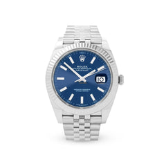 Datejust 41 126334 Blue Index Jubilee Watches Rolex 