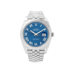 Datejust 41 126334 Blue Roman Jubilee Watches Rolex 