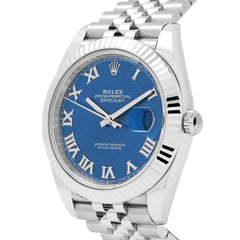 Datejust 41 126334 Blue Roman Jubilee Watches Rolex 