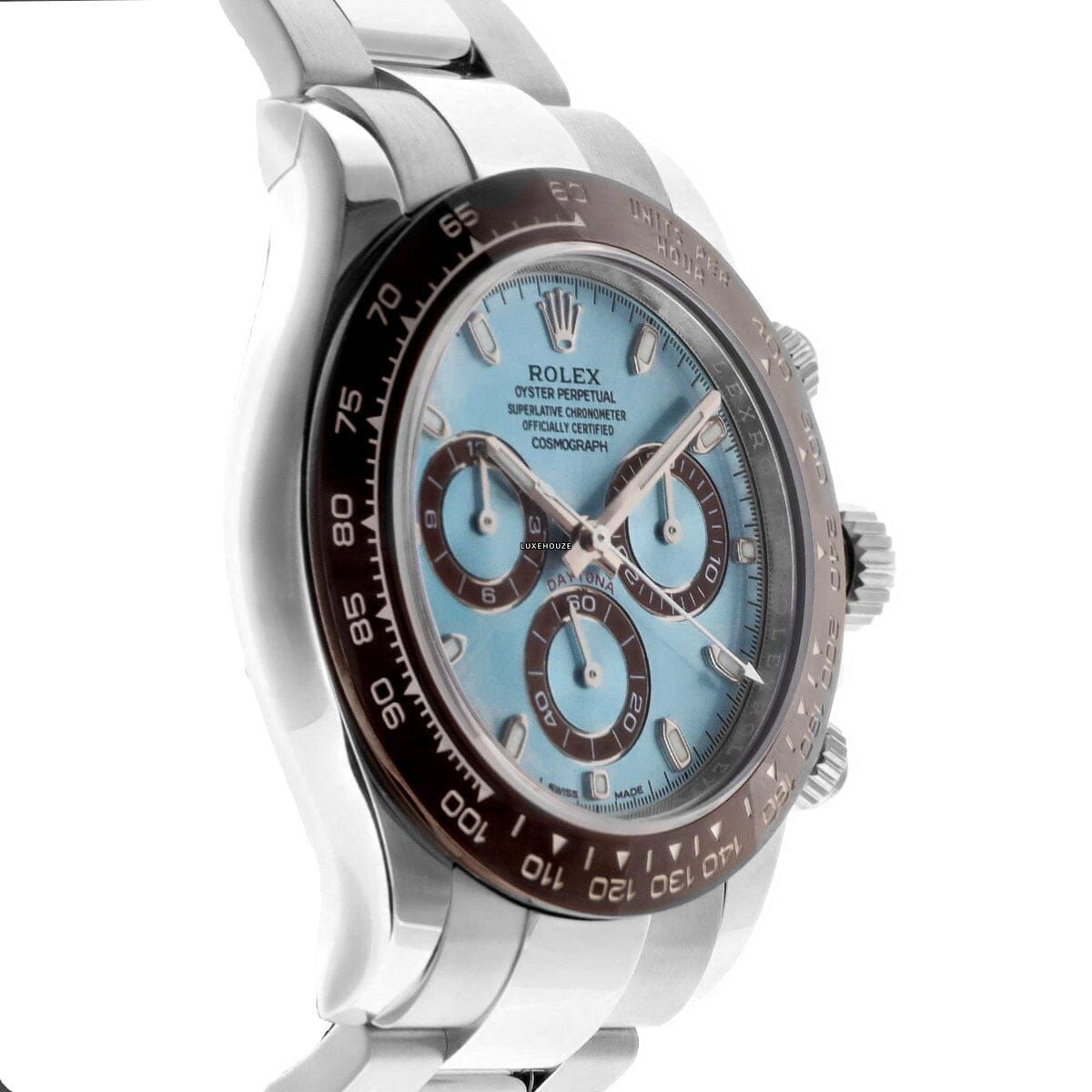 Daytona Platinum 116506 Ice Blue Watches Rolex 