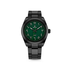 Milgauss DLC Black & Dial Green Watches DiW 