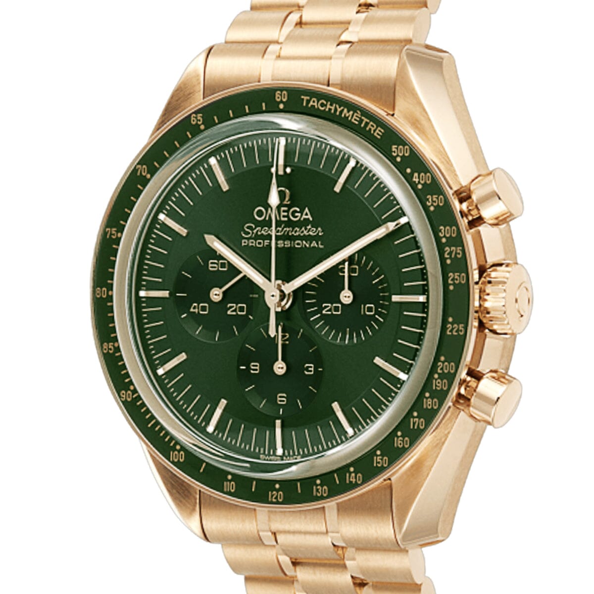 Speedmaster Moonwatch 42 310.60.42.50.10.001 Green Watches Omega 