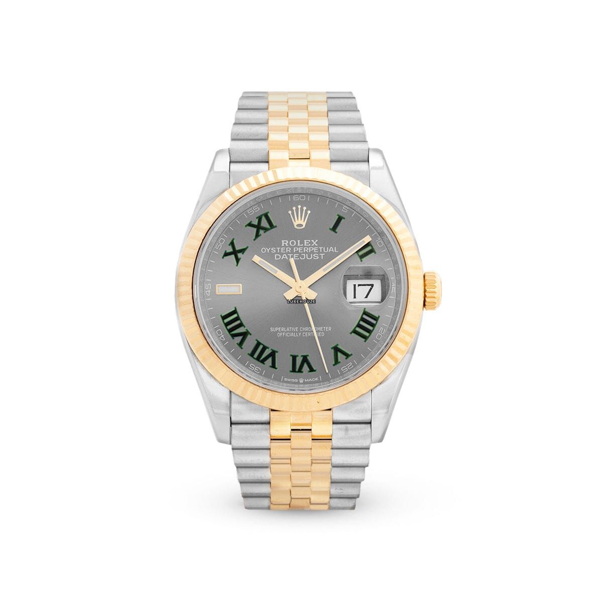 Datejust 36 126233 Wimbledon Jubilee Watches Rolex 