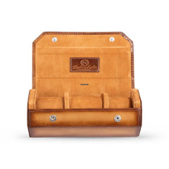 Hexagon - Patina Camel Watch Winder Bosphorus 