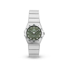 Constellation Quartz 13110286060001 Green Dial, Bracelet Watches Omega 