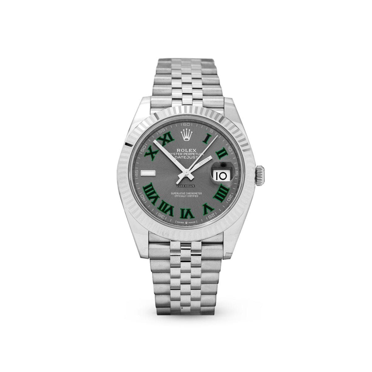 Datejust 41 126334 Wimbledon Jubilee Watches Rolex 