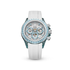 Genesis Collection Daytona - Azure Elegance Fluororubber (Limited Edition 3 Pieces) Watches AET Remould 