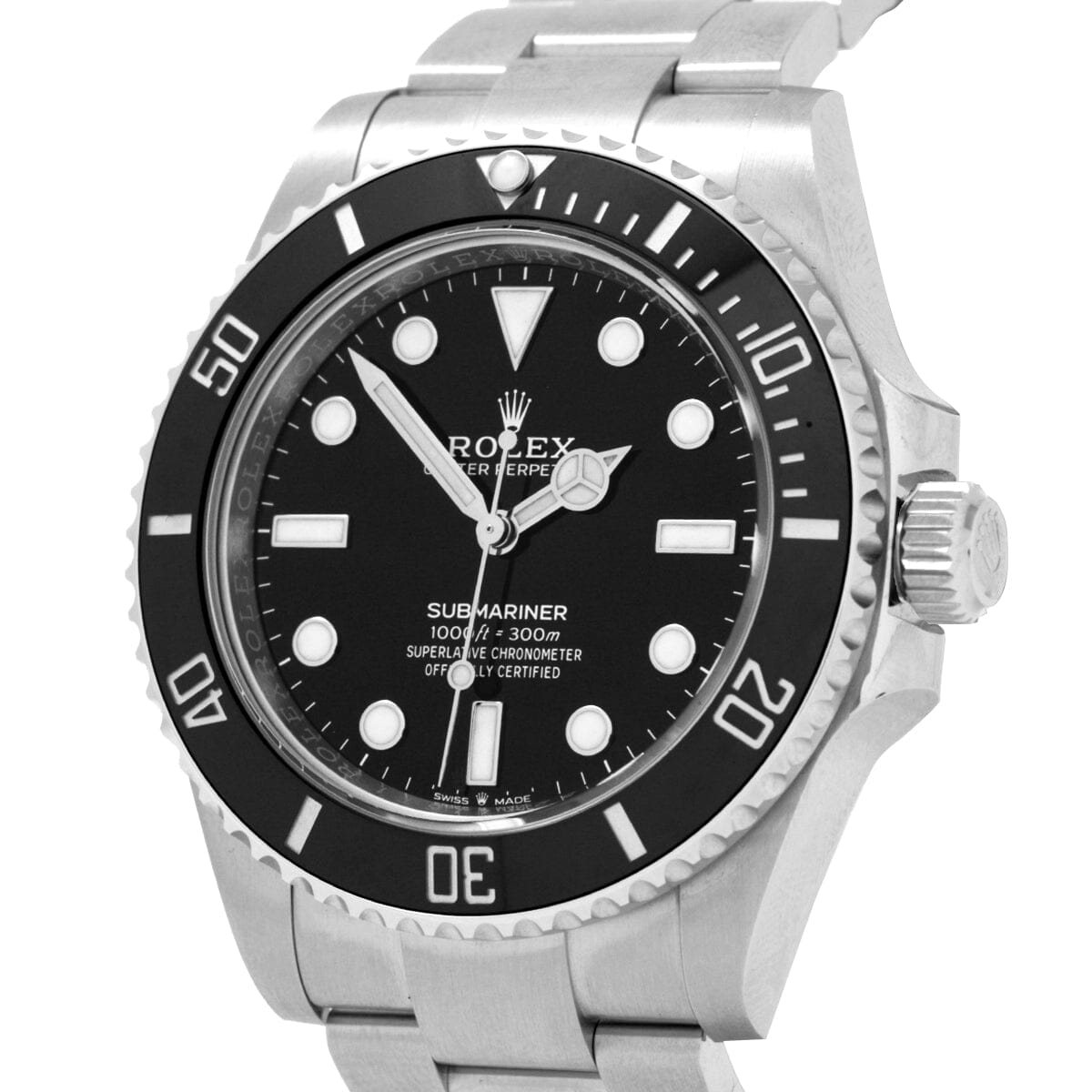 Submariner 124060 Black Watches Rolex 